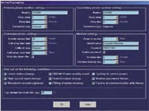 Analizador de redes eléctricas lógico dial out
