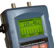 picoCoulomb equipo portátil detección descargas parciales