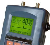 valor de cresta equipo portátil detección descargas parciales