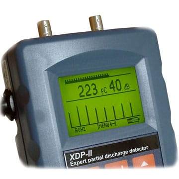 detector descargas parciales