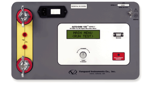 Caracter�sticas detalladas del micr�hmetro de resistencias bajas Auto Ohm 100 - Imagen