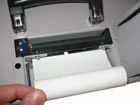 Built-in thermal printer