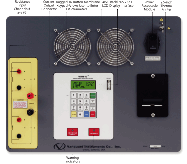 Características detalladas del Óhmetro para Resistencias de Bobinados WRM-40 - Imagen