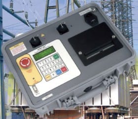 Teste automático de relação de espiras de três fases ATRT 03