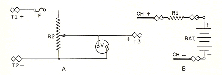 Figure 1-6 Charger-powered voltage regulator test set