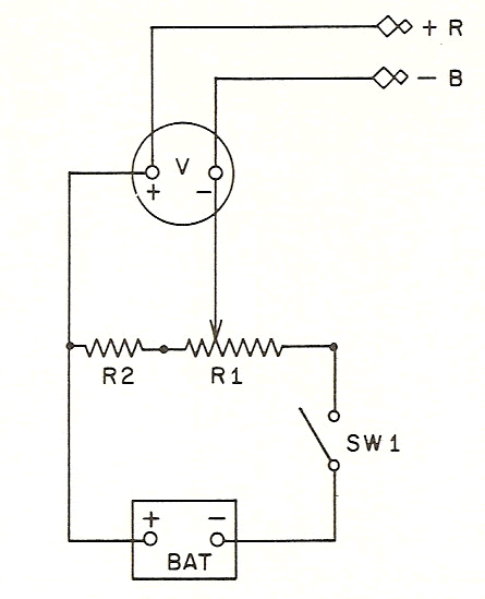Figure 1-7 Self-contained battery-powered voltage regulator test set